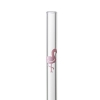 4 x BarBaydos Glastrinkhalme FLAMINGO Ø 8 x 210 mm