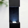 Leuchtstele Schwarz S hoch für 90x60x60 hoch