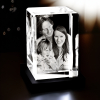 Foto in Glas als 3D Portrait