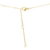 Halskette mit Gravur gold vertikal 