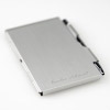 Quick Notes Alu-Notizblock silber mit Textgravur
