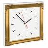 Wanduhr My Clock - Goldrahmen