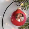 Personalisierte Weihnachtskugel mit Ständer - Geschenk zu Weihnachten