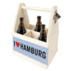 Beer Caddy I LOVE HAMBURG