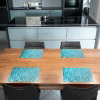 Tischset Vinyl Water Turquoise