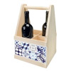 Wine Caddy MOSAIK BLAU