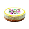 Cake Top Tortenbild Ø 20 cm HAPPY BIRTHDAY 