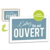 Lightbox OUVERT 30x20 cm