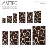 Vinyl Teppich MATTEO 70x140 cm Leopard