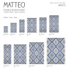 Vinyl Teppich MATTEO 40x60 cm Azteken