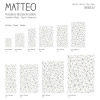 Vinyl Teppich MATTEO 40x60 cm Triangle
