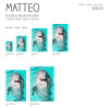 Vinyl Teppich MATTEO 60x90 cm Dolphin