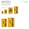 Vinyl Teppich MATTEO 40x60 cm Party Zone