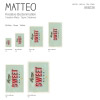Vinyl Teppich MATTEO 40x60 cm Home Sweet Home
