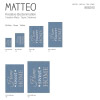 Vinyl Teppich MATTEO 118x180 cm Home Sweet Home