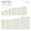 Vinyl Teppich MATTEO 40x60 cm Fliesen 1 Gelb