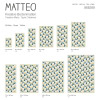 Vinyl Teppich MATTEO 90x135 cm Fliesen 3 Bunt