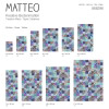 Vinyl Teppich MATTEO 60x90 cm Mosaik Bunt 2