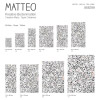 Vinyl Teppich MATTEO 60x90 cm Terrazzo 2