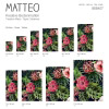 Vinyl Teppich MATTEO 50x120 cm Exotic Flower