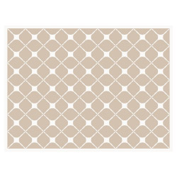contento Tischset Vinyl Pattern Beige 2