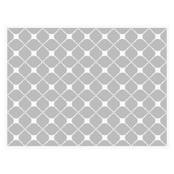 contento Tischset Vinyl Pattern Grau 2