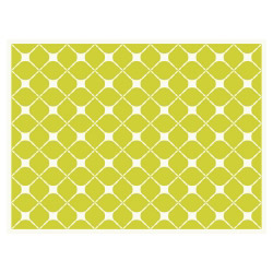 contento Tischset Vinyl Pattern Grün 2