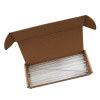 50 St. Glastrinkhalme Großpack Ø 9 x 300 mm + 1 Bürste
