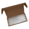 50 St. Glastrinkhalme bunt Großpack Ø 8 x 210 mm + Bürste