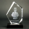 3D Glasfoto DIAMOND L 1-4 Personen