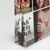 Glasframe mit Fotodruck - L hoch