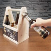 Beer Caddy KEIN BIER VOR VIER