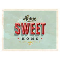 contento Tischset HOME SWEET HOME