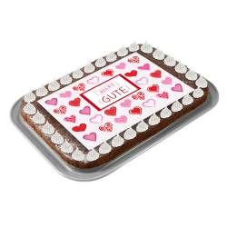 contento Cake Top Tortenbild 20x27,7 cm ALLES GUTE