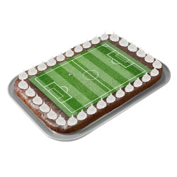 contento Cake Top Tortenbild 20x27,7 cm FUSSBALL