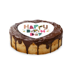 contento Cake Top Tortenbild Herz 20x19 cm HAPPY BIRTHDAY