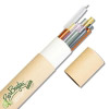Geschenk Set 10 x Glastrinkhalme bunt + Bürste