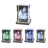 Edelstahl Sockel mit farbigen LEDs