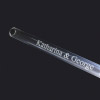 1 x Glastrinkhalm mit persönlicher Gravur 210 mm 
