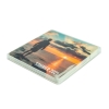 4er Set Foto Vinyl-Untersetzer quadratisch
