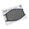 Lamask Mund-Nasen-Bedeckung ETHNO SCHWARZ-WEISS