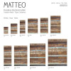 MATTEO Vinyl Teppich 40x60 cm - Treibholz