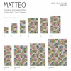 MATTEO Vinyl Teppich 60x90 cm - Mosaik Bunt 1