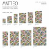 MATTEO Vinyl Teppich 50x120 cm - Mosaik Bunt 1