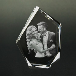 Fotogeschenke 3D Glasfoto DIAMOND XL 1-6 Personen