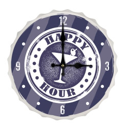 contento Wanduhr Crowns L 
