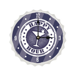 contento Wanduhr Crowns M 
