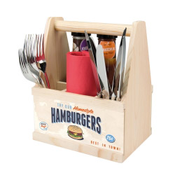 contento Besteck Caddy HAMBURGERS