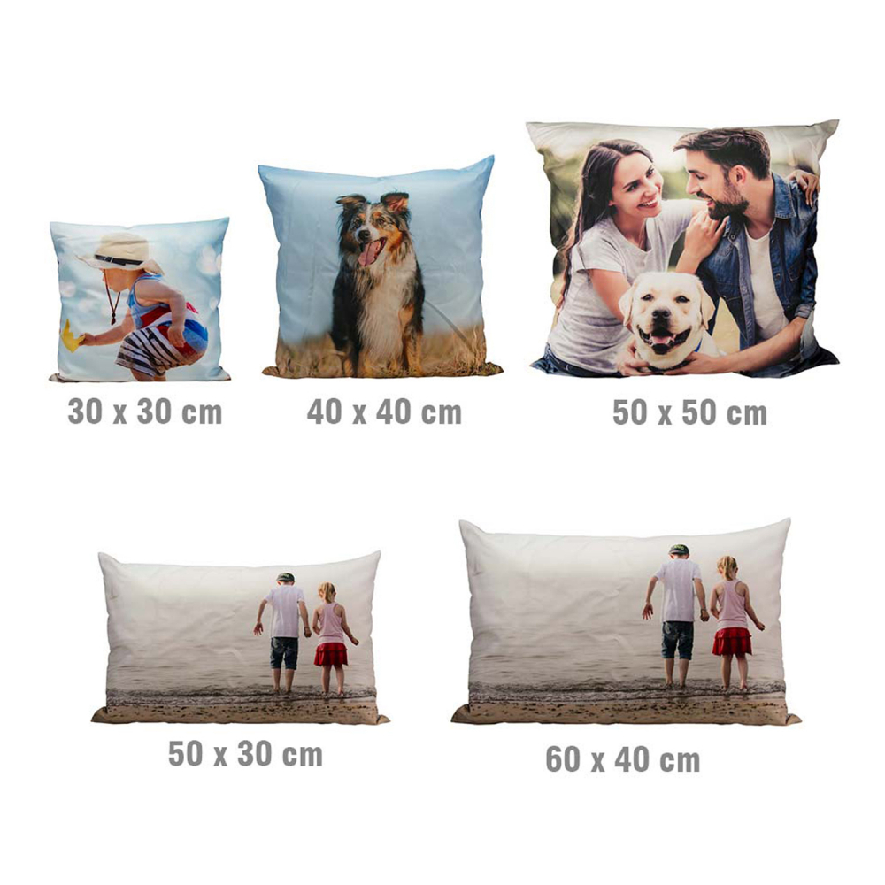 Premium Foto Kissen 30 X 30 Cm Vollflachig Beidseitig Personalisierbar Mit Eigenem Foto Contento