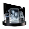 Foto in Glas als 3D Portrait
